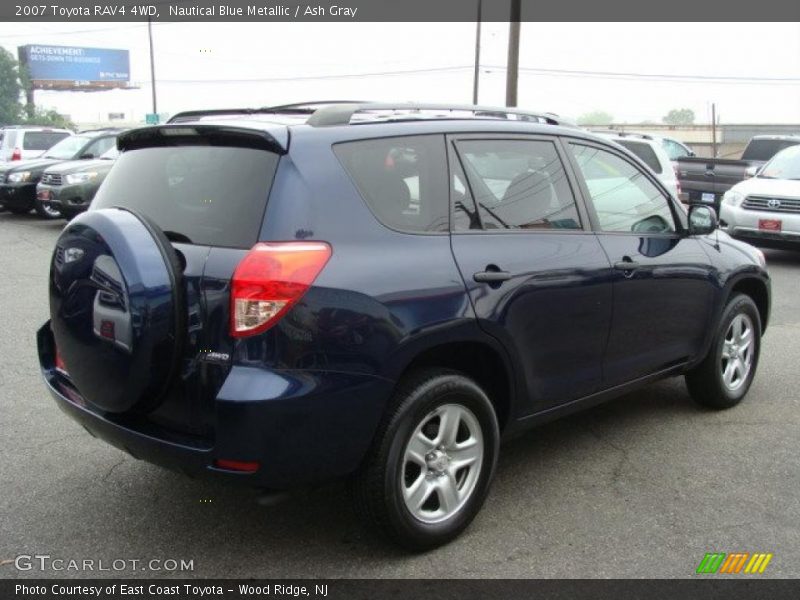 Nautical Blue Metallic / Ash Gray 2007 Toyota RAV4 4WD