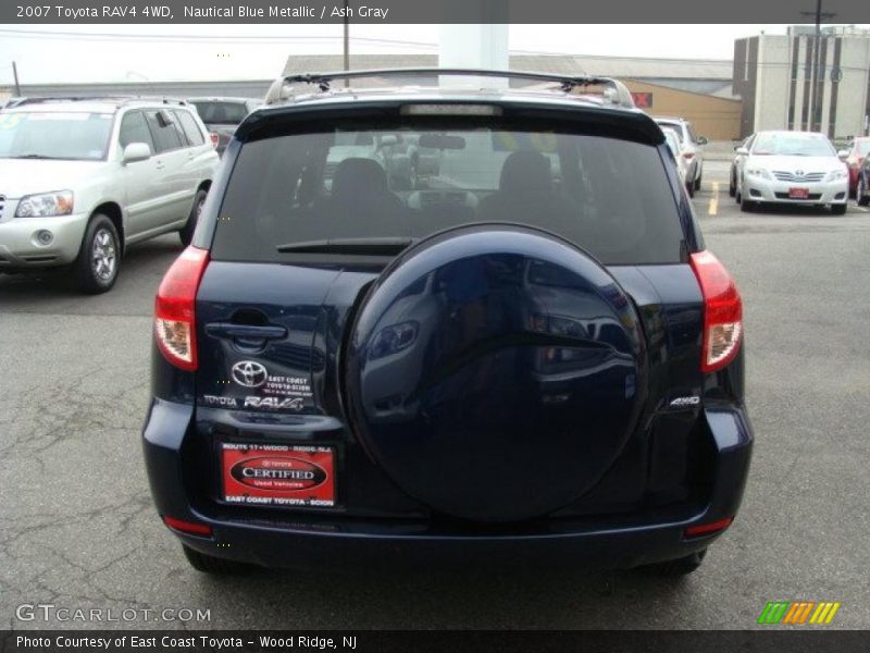 Nautical Blue Metallic / Ash Gray 2007 Toyota RAV4 4WD
