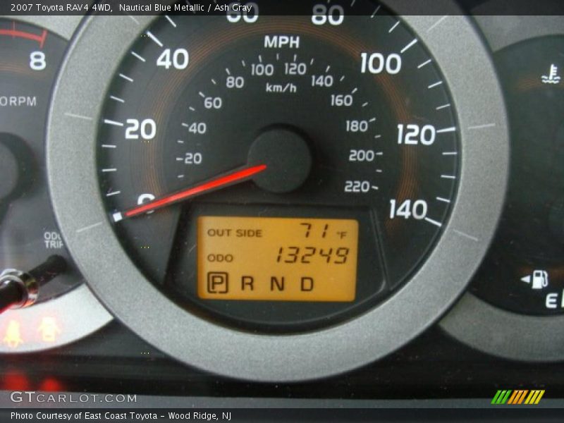 Nautical Blue Metallic / Ash Gray 2007 Toyota RAV4 4WD