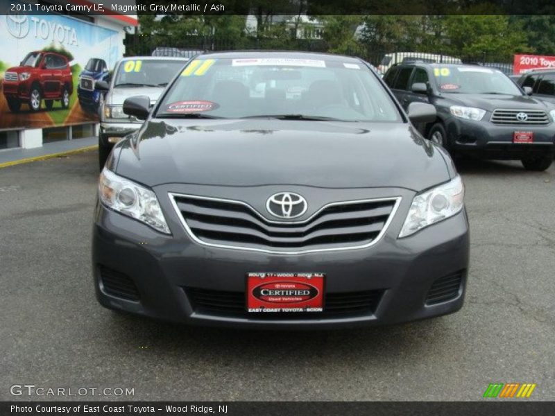 Magnetic Gray Metallic / Ash 2011 Toyota Camry LE