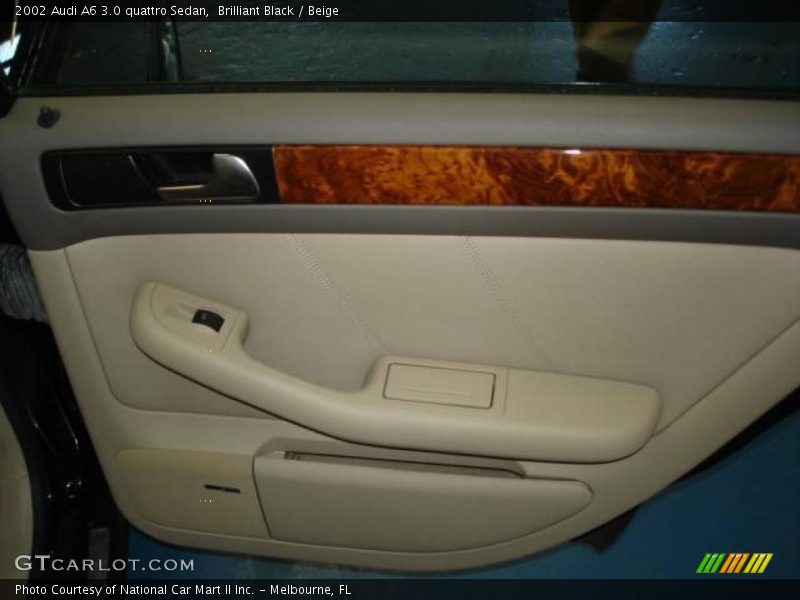 Brilliant Black / Beige 2002 Audi A6 3.0 quattro Sedan