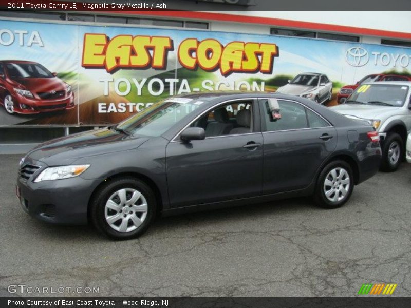 Magnetic Gray Metallic / Ash 2011 Toyota Camry LE