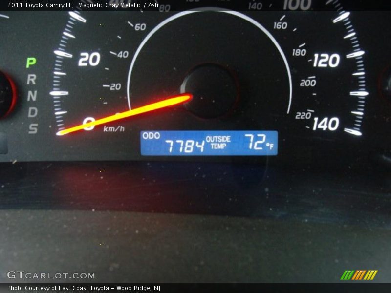 Magnetic Gray Metallic / Ash 2011 Toyota Camry LE