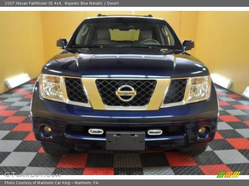 Majestic Blue Metallic / Desert 2007 Nissan Pathfinder SE 4x4