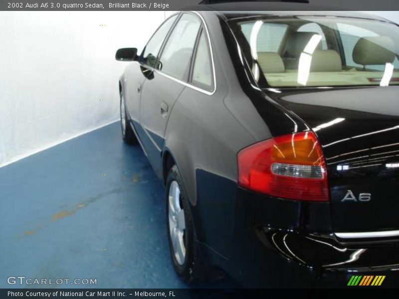 Brilliant Black / Beige 2002 Audi A6 3.0 quattro Sedan