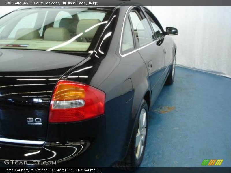 Brilliant Black / Beige 2002 Audi A6 3.0 quattro Sedan