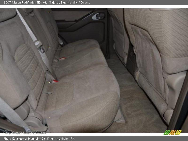 Majestic Blue Metallic / Desert 2007 Nissan Pathfinder SE 4x4