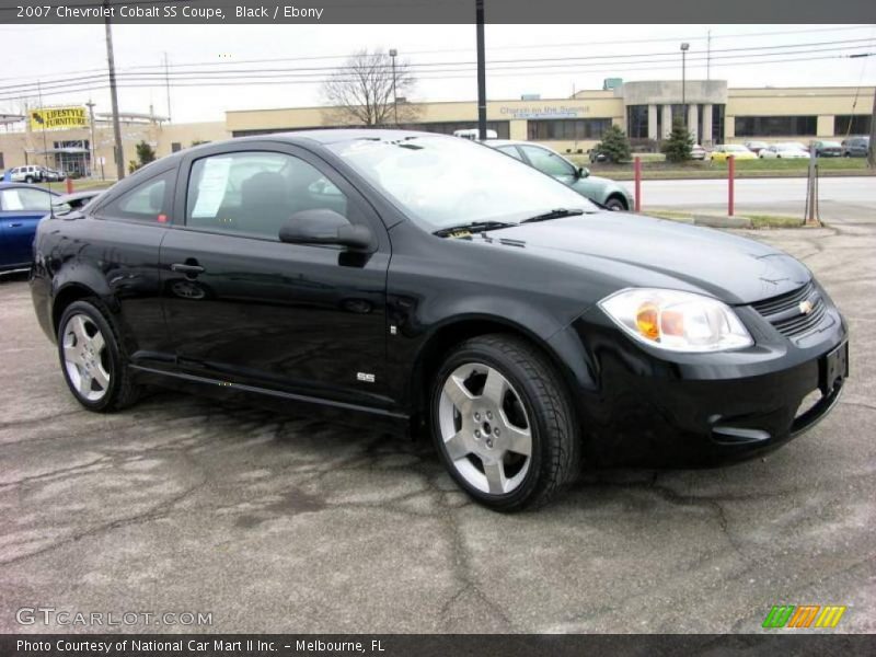 Black / Ebony 2007 Chevrolet Cobalt SS Coupe