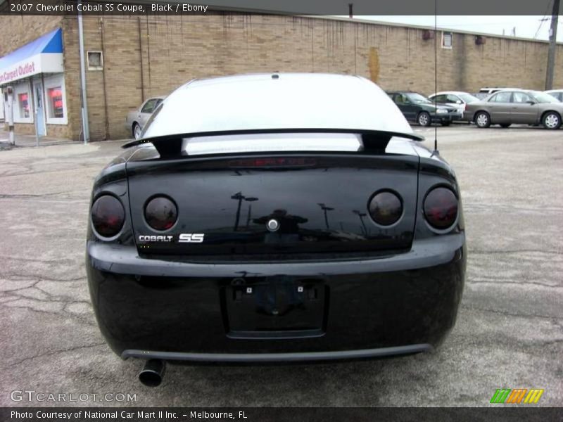 Black / Ebony 2007 Chevrolet Cobalt SS Coupe