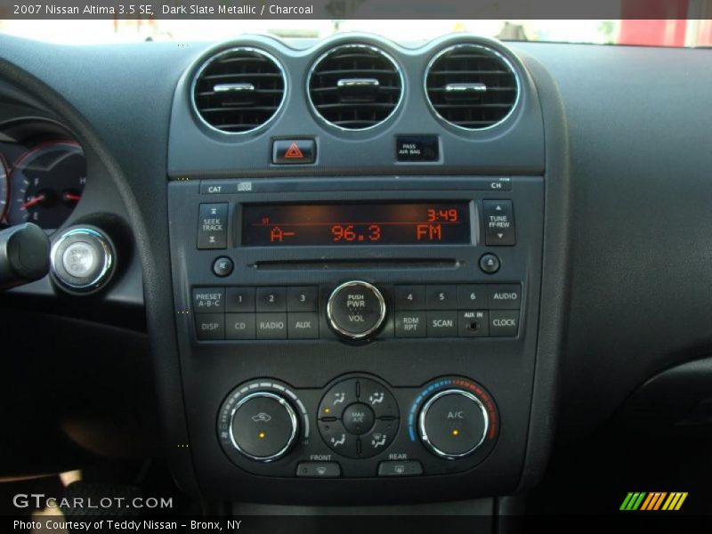 Dark Slate Metallic / Charcoal 2007 Nissan Altima 3.5 SE