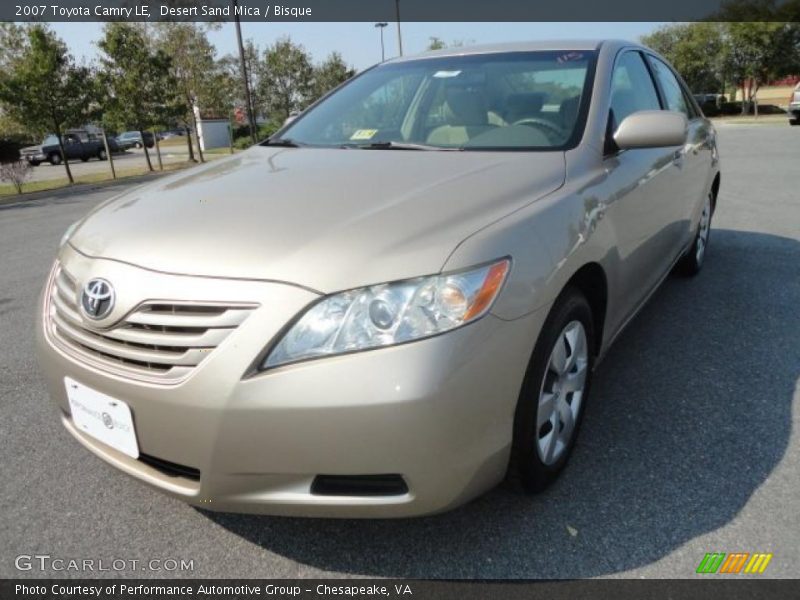 Desert Sand Mica / Bisque 2007 Toyota Camry LE