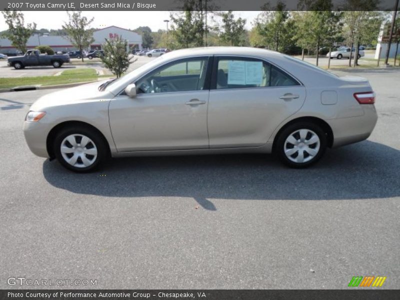 Desert Sand Mica / Bisque 2007 Toyota Camry LE