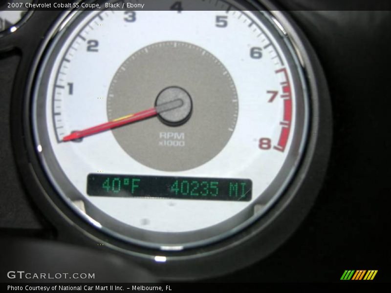 Black / Ebony 2007 Chevrolet Cobalt SS Coupe