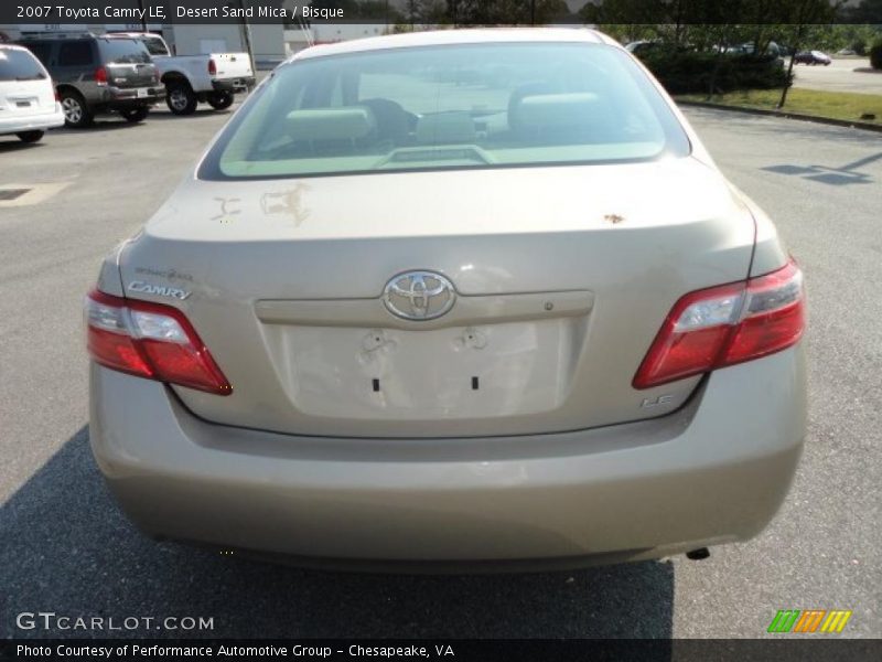 Desert Sand Mica / Bisque 2007 Toyota Camry LE