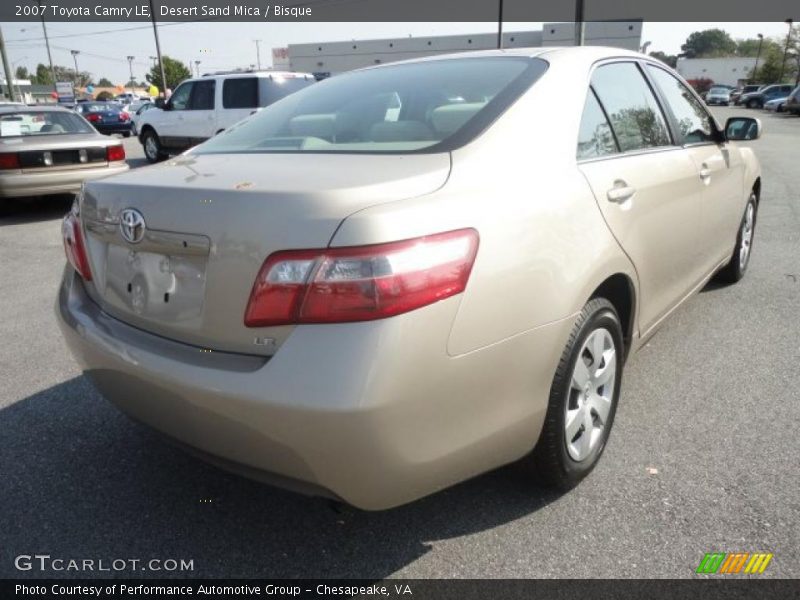 Desert Sand Mica / Bisque 2007 Toyota Camry LE