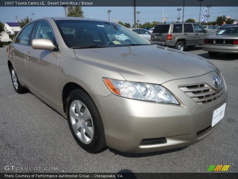 Desert Sand Mica / Bisque 2007 Toyota Camry LE