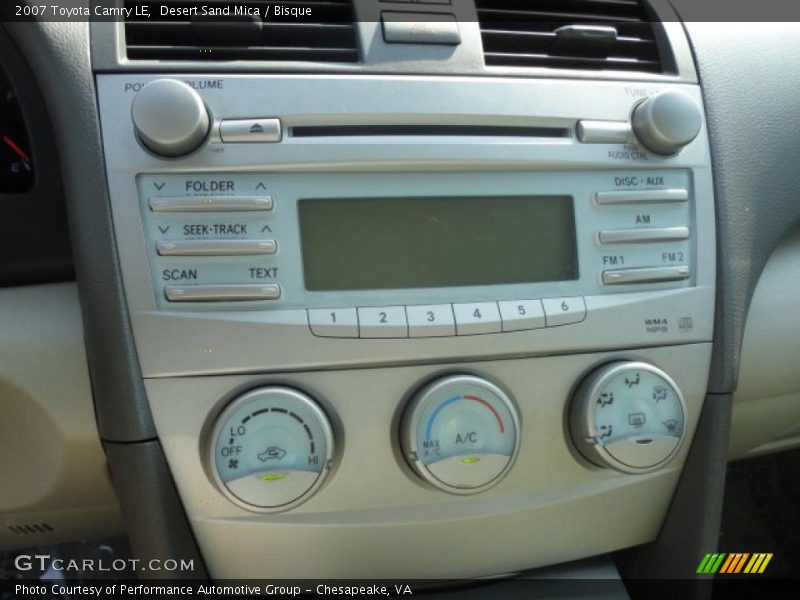 Desert Sand Mica / Bisque 2007 Toyota Camry LE