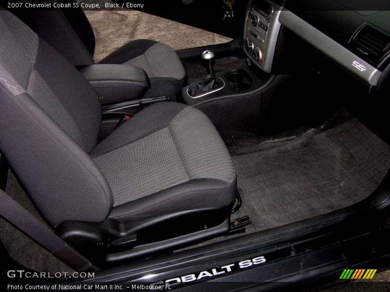 Black / Ebony 2007 Chevrolet Cobalt SS Coupe