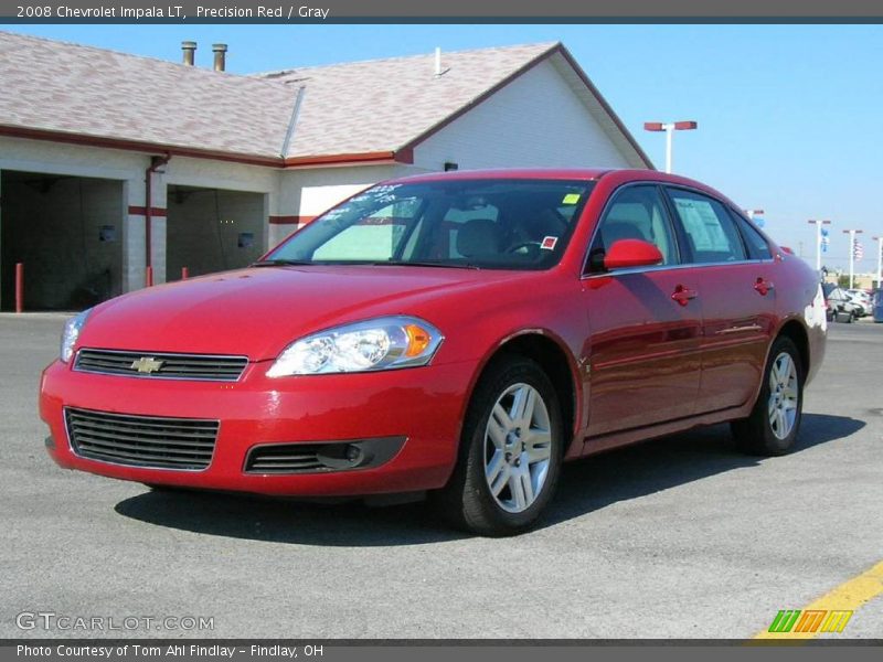 Precision Red / Gray 2008 Chevrolet Impala LT