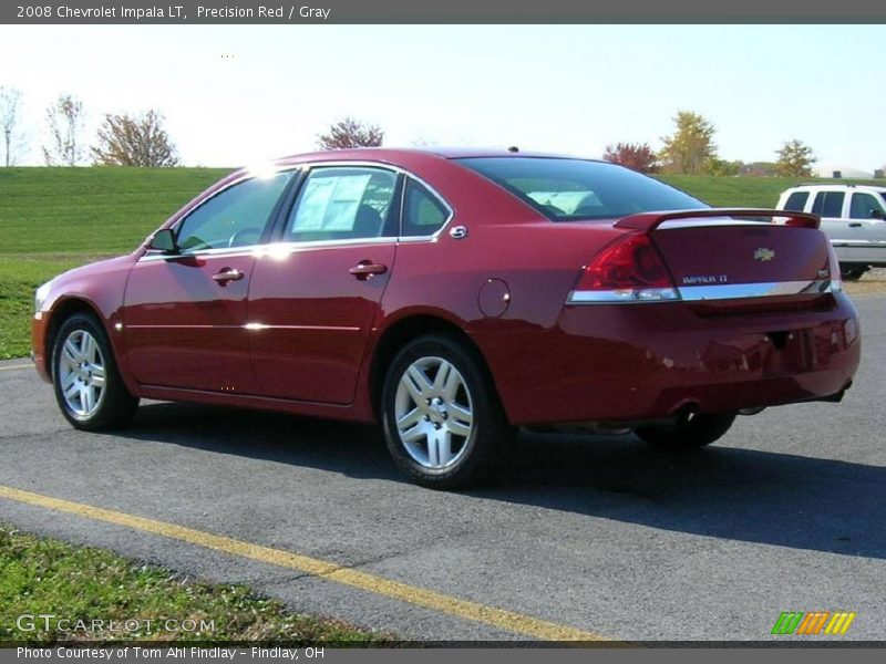 Precision Red / Gray 2008 Chevrolet Impala LT