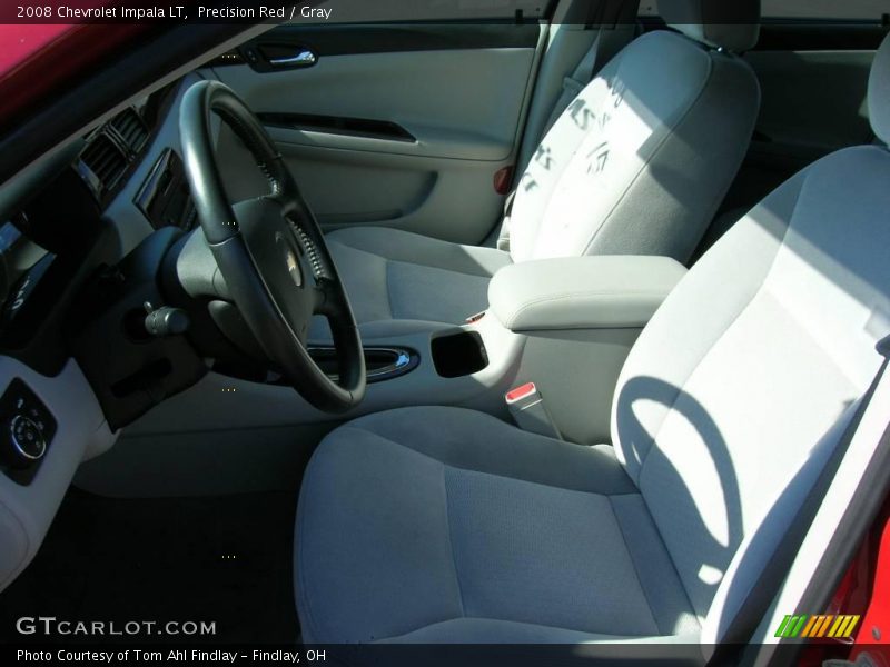 Precision Red / Gray 2008 Chevrolet Impala LT