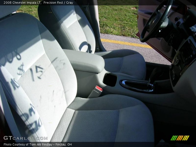 Precision Red / Gray 2008 Chevrolet Impala LT