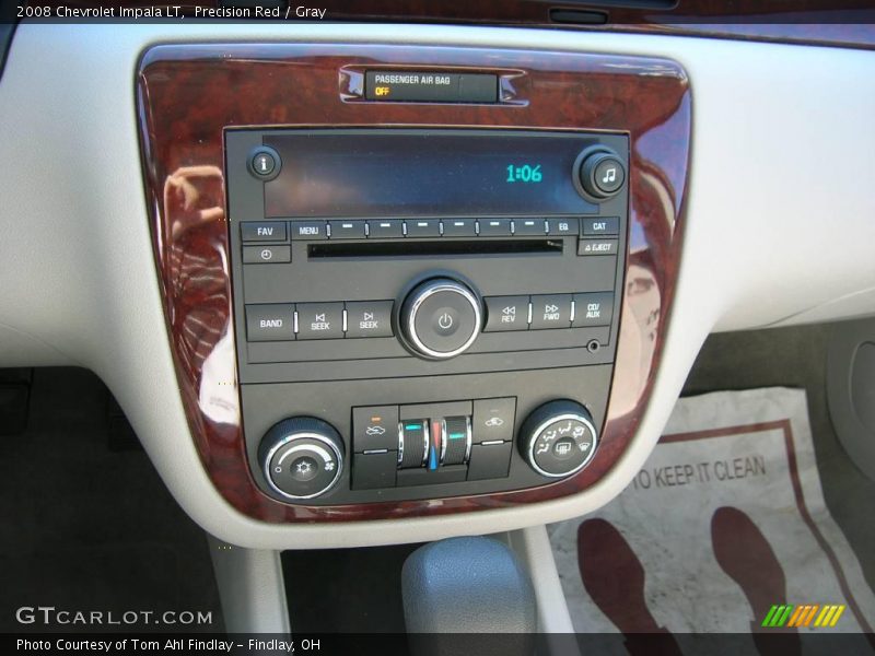Precision Red / Gray 2008 Chevrolet Impala LT