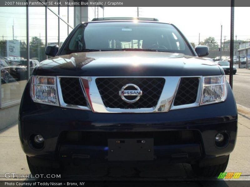 Majestic Blue Metallic / Graphite 2007 Nissan Pathfinder SE 4x4