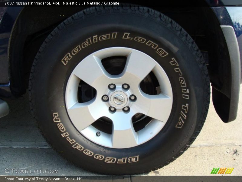 Majestic Blue Metallic / Graphite 2007 Nissan Pathfinder SE 4x4
