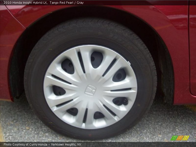 Tango Red Pearl / Gray 2010 Honda Insight Hybrid LX