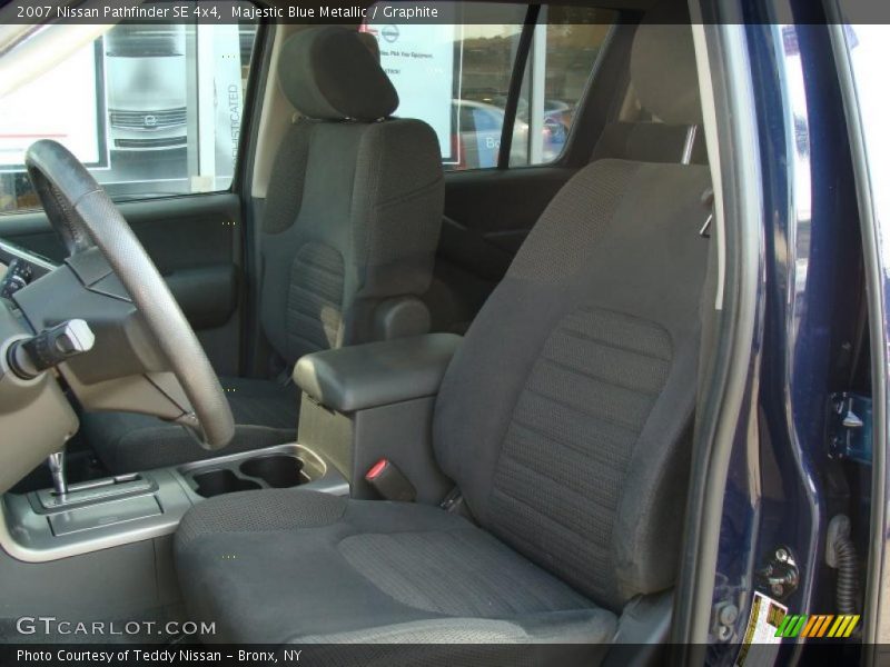 Majestic Blue Metallic / Graphite 2007 Nissan Pathfinder SE 4x4