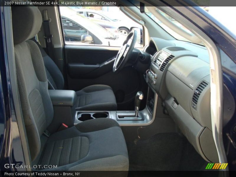 Majestic Blue Metallic / Graphite 2007 Nissan Pathfinder SE 4x4