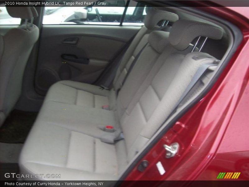 Tango Red Pearl / Gray 2010 Honda Insight Hybrid LX