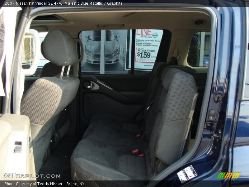 Majestic Blue Metallic / Graphite 2007 Nissan Pathfinder SE 4x4