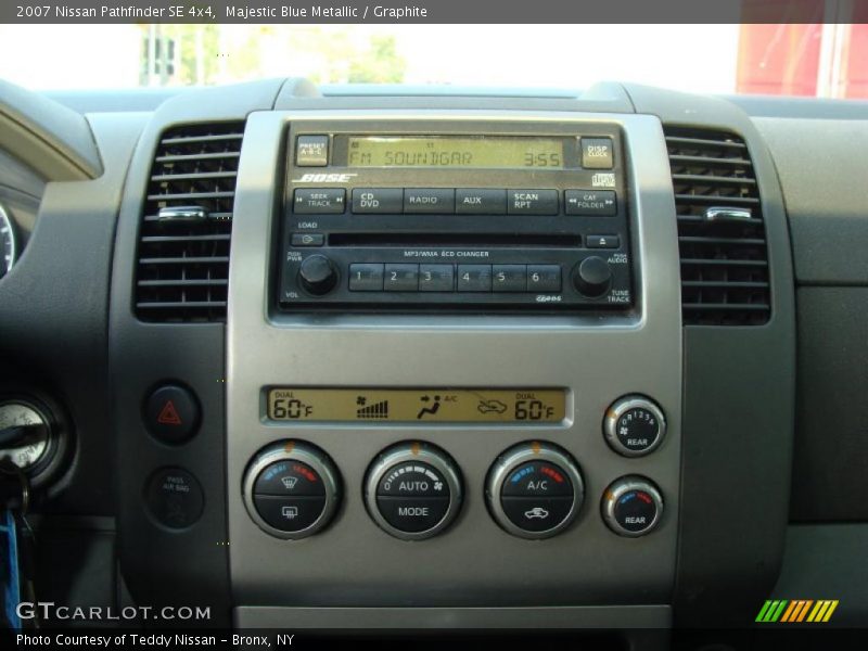 Majestic Blue Metallic / Graphite 2007 Nissan Pathfinder SE 4x4