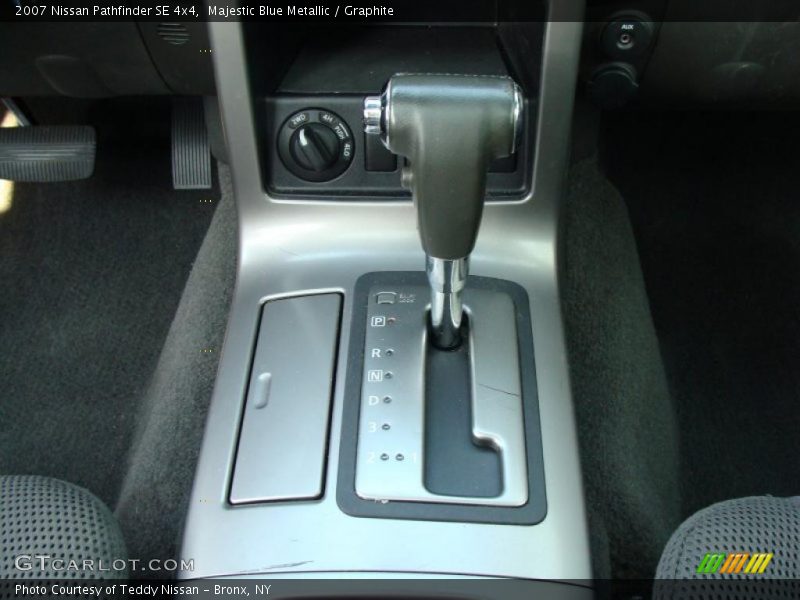 Majestic Blue Metallic / Graphite 2007 Nissan Pathfinder SE 4x4