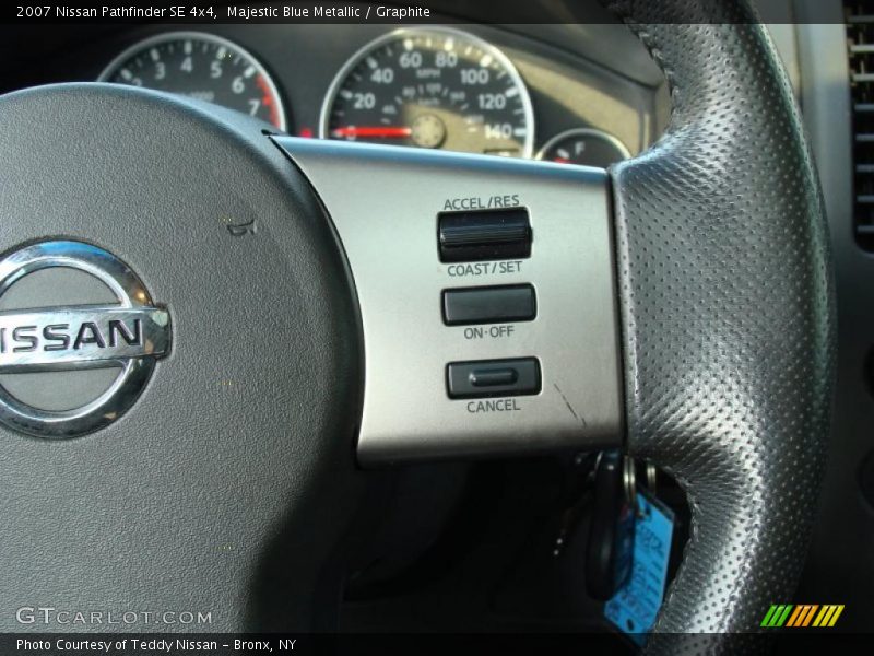 Majestic Blue Metallic / Graphite 2007 Nissan Pathfinder SE 4x4