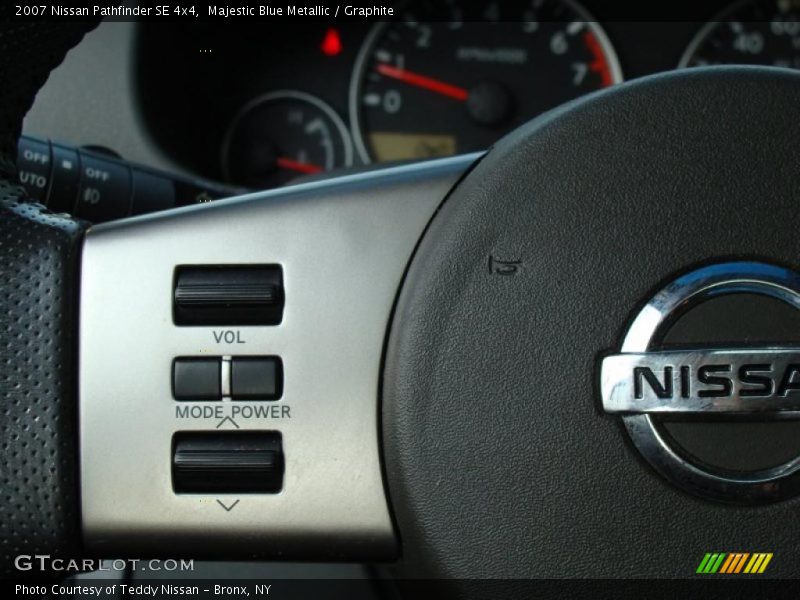 Majestic Blue Metallic / Graphite 2007 Nissan Pathfinder SE 4x4