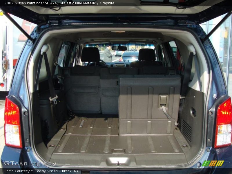 Majestic Blue Metallic / Graphite 2007 Nissan Pathfinder SE 4x4