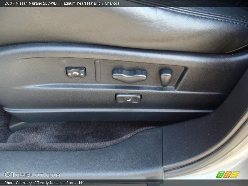 Platinum Pearl Matallic / Charcoal 2007 Nissan Murano SL AWD