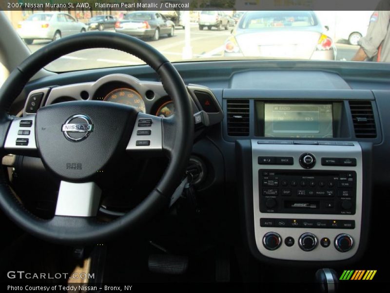 Platinum Pearl Matallic / Charcoal 2007 Nissan Murano SL AWD
