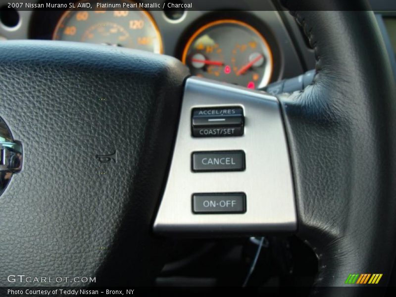 Platinum Pearl Matallic / Charcoal 2007 Nissan Murano SL AWD