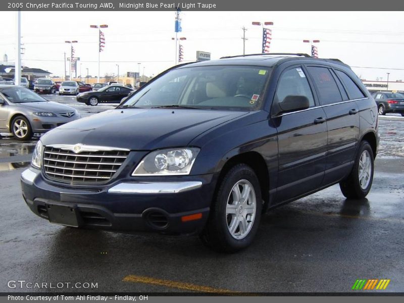 Midnight Blue Pearl / Light Taupe 2005 Chrysler Pacifica Touring AWD