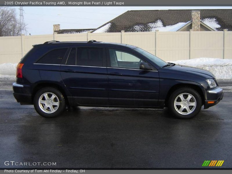 Midnight Blue Pearl / Light Taupe 2005 Chrysler Pacifica Touring AWD