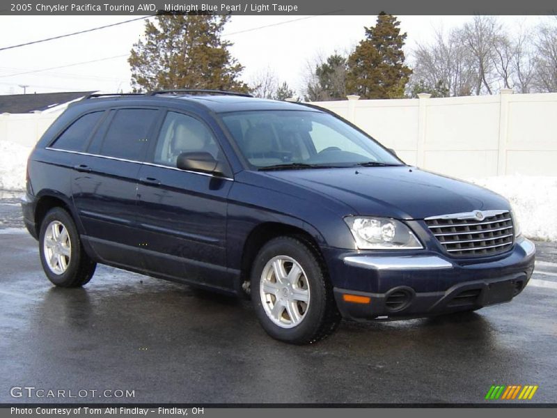 Midnight Blue Pearl / Light Taupe 2005 Chrysler Pacifica Touring AWD