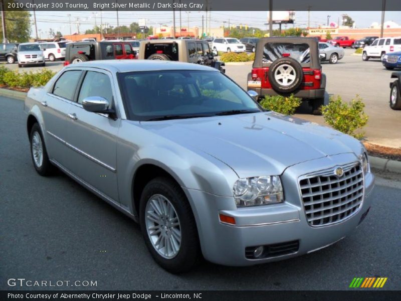 Bright Silver Metallic / Dark Slate Gray 2010 Chrysler 300 Touring
