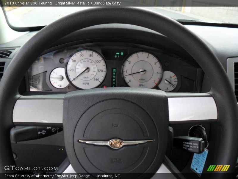 Bright Silver Metallic / Dark Slate Gray 2010 Chrysler 300 Touring