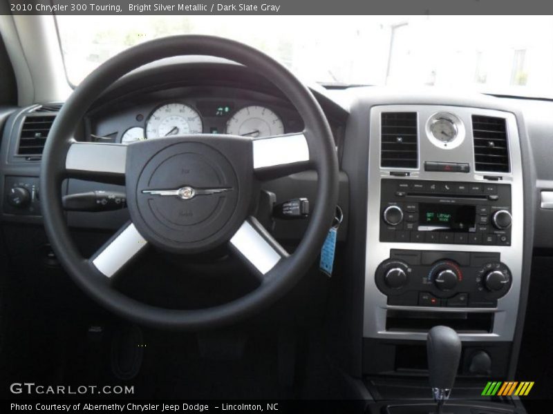 Bright Silver Metallic / Dark Slate Gray 2010 Chrysler 300 Touring