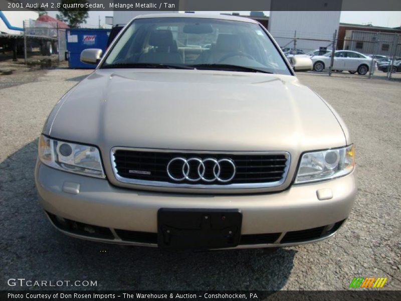 Melange Metallic / Tan 2001 Audi A4 2.8 quattro Sedan