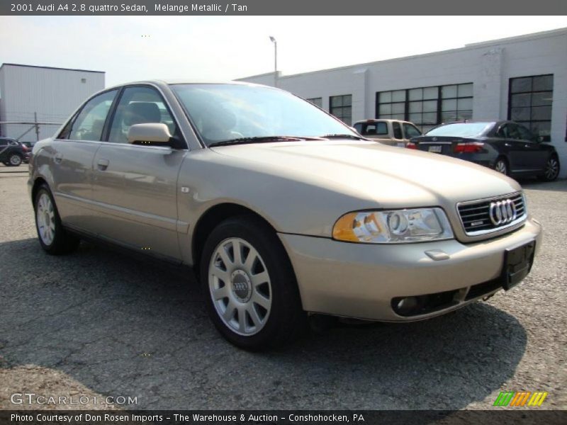 Melange Metallic / Tan 2001 Audi A4 2.8 quattro Sedan